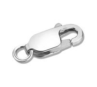 QUXVUIS Fabrication de bijoux fermoir Bracelet collier cheville boucle d'oreille boucle trouver crochet en métal bricolage Art à la main artisanat approvisionnement