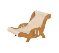 QUXVUIS Fauteuil Suspendu pour Chat avec griffoir et hamac : Profitez d’Un Espace généreux pour Que Vos Animaux se reposent et Jouent. Fauteuil en sisal avec griffoir et hamac.