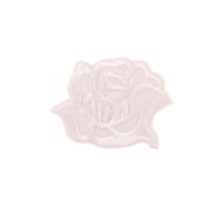 QUXVUIS Fer sur les patchs pas de repassage vers le bas veste réparation noir Rose Patch outil ensemble usage domestique fournitures d'urgence pour drap de lit, B4R-B Blanc/S