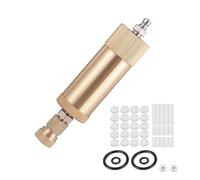 QUXVUIS Filtre à air Séparateur Eau-Huile Pompe pour PCP monocylindre Pompes manuelles Compresseur d'air antirouille étanche, Or
