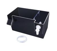 QUXVUIS Filtre d'aquarium à Technologie d'élimination Efficace des déchets. Élimine Les impuretés. Boîtier de Filtration Suspendu pour Petits Aquariums. Garde l'aquarium, Noir, 18 x 10.5 x 10 cm