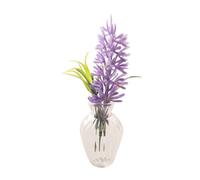 QUXVUIS Fleurs Miniatures en Vase transformant Une Maison de poupée en Un Paradis verdoyant offrant des possibilités scéniques Uniques. Ornements de bonsaï artificiels à Faire soi-même pour Maison