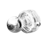 QUXVUIS Forte ventouse main courante salle de bain poignée d'aspiration poignée d'aspiration sûre aspiration facile pour porte main courante glisser peut être, Simple transparent