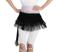 QUXVUIS Foulard de hanche à franges pour danseuse indienne : une touche d'élégance pour les mouvements sur scène et les activités de fitness. Ceinture danse orientale, chaîne taille pour boîte