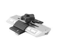 QUXVUIS Gabarit mince pour scie circulaire : améliore la précision de coupe. Gabarit mince pour scie circulaire et table de défonceuse : permet des coupes nettes et répétitives. Permet réaliser des