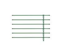QUXVUIS Grands piquets pour Plantes, Support Robuste pour Une Croissance et Une optimales, Efficace des Plantes, étagères en Plastique pour, Vert, 16 pouces/40 cm 6 Ensembles