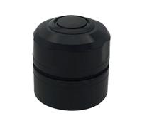 QUXVUIS Grattoir magnétique ultime pour algues d'aquarium - Dites adieu Pour aux taches tenaces et à la crasse. La force magnétique est doublée et ne l'est pas, WH012 noir