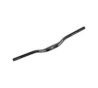 QUXVUIS Guidon de VTT avec rehausseur extra long de 8 mm, conçu pour une performance optimale sur sentiers et en descente. Compatible uniquement avec les VTT équipés d'un, Noir, 62 cm