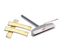 QUXVUIS Guitare acoustique Fret Press Caul Kit Portable Fretboard Touche Insert Set De Réparation Accessoires D'instruments De Musique