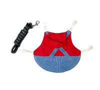 QUXVUIS Harnais Souple pour Lapin, Gilet Confortable, idéal pour Les activités Quotidiennes et Les Sorties des Petits Animaux. Colliers pour Lapins, Chatons et cochons d'Inde. Costumes de Promenade.