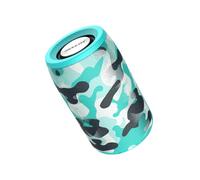 QUXVUIS Haut-Parleur sans Fil extérieur Basse Subwoofer Lecteur de Musique Haut-parleurs puissants étanches fête de Mariage pour téléphone Soutien, Camouflage Vert