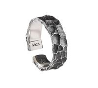 QUXVUIS Hiphop Ouverture Anneau Réglable Mariage De Mariée Vacances Fête Date Travail Plage Vacances À La Mode Rock Bijoux pour Homme