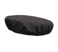 QUXVUIS Housse de Anti-feu imperméable et indéchirable Noire, Couverture intégrale pour Bol Rond en extérieur, Contre Le Vent, Couverture intégrale résistante pour aux