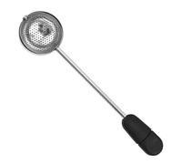 QUXVUIS Infuseur à thé rotatif en acier inoxydable passoire à mailles portable réutilisable intérieur usage domestique filtre sachets de thé fabrication de, Noir