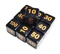 QUXVUIS Jeu de société avec dés à Plusieurs Faces, Facile à Lancer, idéal pour Apprendre Jouer en Famille Entre Adultes. Fabriqué avec des matériaux de qualité. Jeux dés pour Adultes et