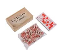 QUXVUIS Jeu d'échecs de Loto Russe : Un Jeu Familial divertissant et Plein d'action Qui stimule l'esprit grâce à Son côté ludique et stratégique. Jeux de Bingo Russe. d'échecs Loto.