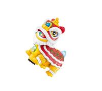 QUXVUIS Jouet de Lion Dansant du Nouvel an, lumières sonores électriques, Festival de Printemps, Divertissement Familial, ajoutant la pour Joie et du festifs à Toute