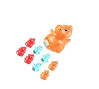 QUXVUIS Jouet de Piste de Course, Jouet Coulissant d'escalier d'animaux pour Tout-Petits, expériences de Jeu Uniques grâce à des Jouets coulissants de , 9 pièces Dinosaure , 2.5 x 2.5 cm