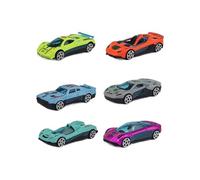 QUXVUIS Jouet de Voiture de Course rétractable pour Enfants, 6 pièces, Mini modèle Voiture élégant et, Plusieurs Couleurs et Plusieurs Styles en Option, Deux