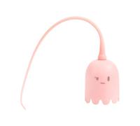 QUXVUIS Jouet pour Chat en Silicone Souple avec Queue rotative | Jouet interactif Amusant pour Chat Curieux, interactif très Doux, Fournitures pour Animaux de Compagnie, Rose