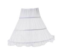 QUXVUIS Jupon À Cerceaux Pour Filles Améliore Le Style De Costume Fêtes D'anniversaire Élégant Élégant Sans Effort Chic Membres De La Famille Filles 3 Cerceaux Jupon