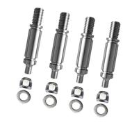 QUXVUIS Kit d'arbre à rouleaux de support de pour mécanisme avancé support sèche-linge, en acier allié et offrant une stabilité mécanique à long terme.