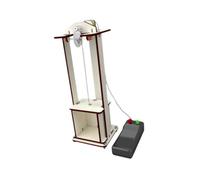 QUXVUIS Kits de modèles d'ascenseur DIY Kits scientifiques pour Enfants Jouet interactif Amusant améliore Les compétences de Communication Collaboration Parent-Enfant Kit Construction modèles