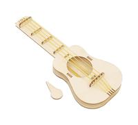 QUXVUIS Kits de modèles de sciences physiques Construire la science Explorer la physique à travers des kits construction DIY amusants Facile à finir CaractéristiquesCette guitare en bois avec corde en