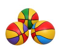 QUXVUIS La Balle en Cuir Arrondie Offre pour aux bébés Une pour Bonne expérience Tactile et la buse d'air intégrée n'a Pas Peur de pénétration de l'eau, Basket-Ball Couleur