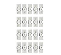 QUXVUIS Lampe à LED pratique et durable avec perles de lumière optique Utilisations multiples Diode électroluminescente Lampe à LED Lumière, 3V 50PCS