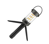 QUXVUIS Lanterne de camping LED portable Soft Light Wick avec patin antidérapant, conçue pour une expérience de randonnée et de pêche en plein air