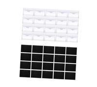 QUXVUIS Le bloc magnétique est doté d'un support aimanté. Les feuilles magnétiques à découpe flexible permettent une personnalisation infinie selon les besoins. Sac de rangement et tapis. Haute