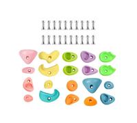 QUXVUIS Les Prises d'escalade, Les Pierres et ancrages favorisent la sécurité et Le Plaisir Tout en aidant Enfants à améliorer Leurs compétences en Escalade. Ces Jeux de Pierres Permettent pour aux