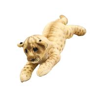 QUXVUIS Lion Tigre Jouets en Peluche Dessin animé poupée en Peluche Mignon lit canapé Oreiller Animal pour Sauvage décoration de la Maison Cadeaux Adultes garçons Filles, Lion