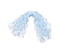 QUXVUIS Lot de 10 Nouilles de Singe phosphorescentes pour Un Plaisir sans Fin, ne se décolore Pas et ne se déchire Pas Facilement. Jouets Anti-trichotillomanie en TPR, Bleu