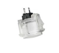 QUXVUIS Machine de jeu à bouton-poussoir Transparent raccords clairs d'origine interrupteur de couleur framboise remplacer l'auto-assemblage la vente, Blanc