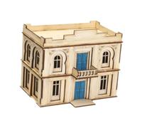 QUXVUIS Maison à Construire en Puzzle, Maquette 3D en Bois à Assembler, idéale pour Les passionnés d'architecture la Recherche de projets Uniques, 2 étages