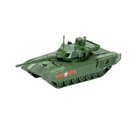 QUXVUIS Maquette de Char 4D à chenilles blindées, Montage, Un Projet de Bricolage passionnant Qui stimule l'imagination des Jeunes. Jeu de Construction et, Vert, T14