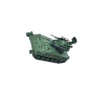 QUXVUIS Maquette de Char 4D, Char blindé à chenilles, kit de Construction Facile à Monter, sans Outils, Jeu Puzzle, échelle 1/72, Fort Vert, 10 x 5 x 6 cm