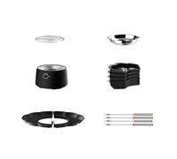 QUXVUIS Marmite électrique indispensable pour les fêtes, avec dispositif de surchauffe, pour faire fondre le chocolat, sans danger à Long terme