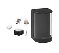 QUXVUIS Méduse vivante en aquarium, servant à la de lampe et de décoration nocturne pour la chambre. Éclairage LED changeant pour un aquarium une lampe bureau.