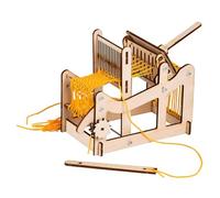 QUXVUIS Métier à Tisser Bricolage Cerveau-Construction Tricot à la Main Accessoire sûr compétences manuelles Apprentissage Jouets Outils pédagogiques Machines Tricoter pour Enfant