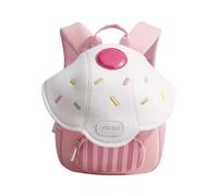 QUXVUIS Mignon élégant Mini Sac à Champignon pour Les Tout-Petits Sac à Haut de Gamme d'école Multifonction pour Les Essentiels Quotidiens Cartable Mini pour Enfants Cadeaux, Rose, 20x9x23cm