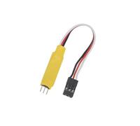 QUXVUIS Mini câble d'extension de servo léger Câble d'extension de servo drone RC à 90 degrés Modèles d'avion RC Accessoires Télécommande Extension d'angle mécanisme direction