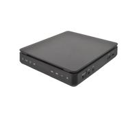 QUXVUIS Mini Lecteur CD avec Support CD-R et Lecture HD 1080P, écran Tactile LED, lecteurs DVD ABS pour Lecteur DVD Compact à Domicile