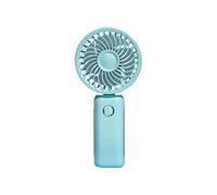 QUXVUIS Mini ventilateur portatif électrique USB Rechargeable ventilateurs refroidis à l'eau refroidissement été personnel silencieux Sports de plein air pour, Bleu/Éventail