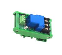 QUXVUIS Module relais haute performance 1 canal 30A Isolation optocoupleur Interface conviviale avec une forte capacité de conduite, Avec Kit 12V