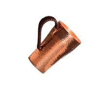 QUXVUIS Mug en cuivre de qualité supérieure, tasse doseuse en cuivre avec anse, tasse à thé épaisse et résistante, style vintage, outil à café doseur avec anse, StyleB