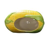 QUXVUIS Nid de Couchage en Forme de Grotte pour Hamster Nain, créant Un Environnement Confortable. Maisonnette pour Hamster en céramique. Joli lit pour Petite Cage à Animaux, Forme du maïs