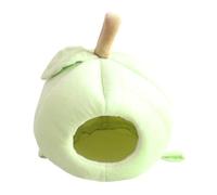 QUXVUIS Nid-Niche/Grotte Douillet en Peluche Chaude, conçu pour Le Confort des Rats et des hérissons. Matière : Peluche de Coton. Diamètre du Fond : Environ 12 cm.